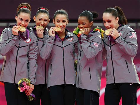 Where Are They Now The Fierce Five Us Womens Gymnastics Team That Won Gold At The 2012