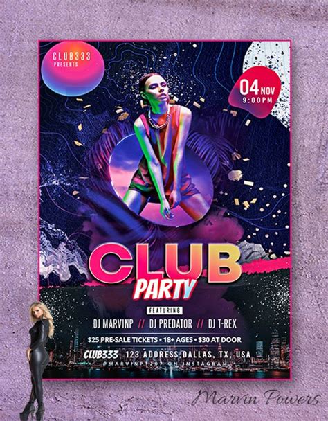Club Party Flyer Vol4 1 By Mpowers55 On Deviantart