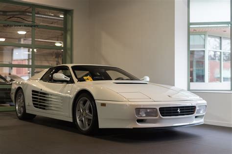Ferrari Testarossa 512 Tr F512 M Supercars Cars Italia White Blanc
