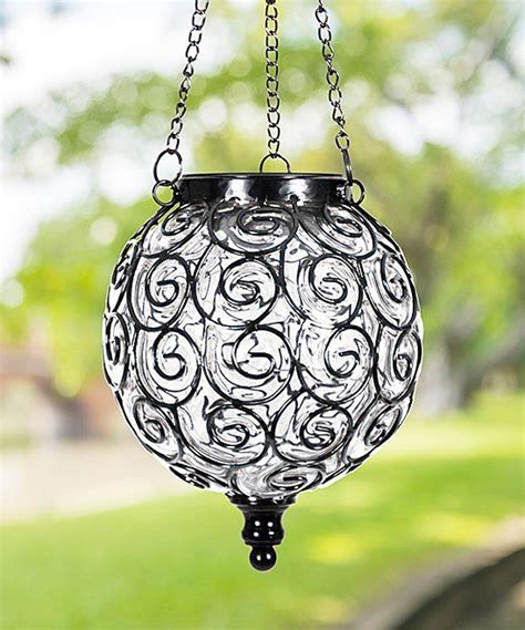 Take A Look At This Round Solar Hanging Lantern Today Solar Hanging