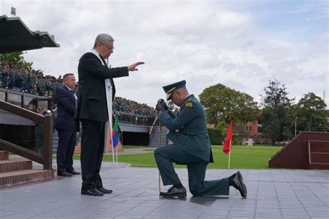 Ceremonia Militar De TransmisiÓn De Mando En El EjÉrcito Nacional