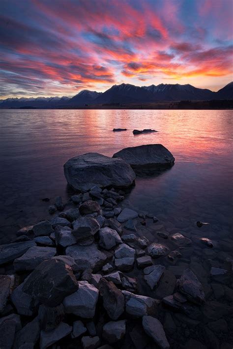 Lake Tekapo Sunrise New Zealand Oh The Places Youll Go Places To See