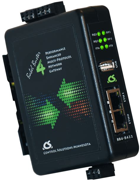 Babel Buster BB4-8422 Modbus to SNMPv3 Gateway with Trap Receiver ...