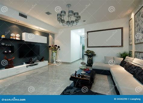 The Spacious Living Room Stock Photo Image Of Room Luxury 24342290