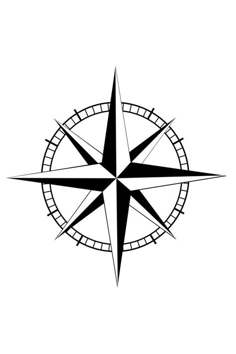 Mariners Compass Stencil Compass Tattoo Meaning Designs
