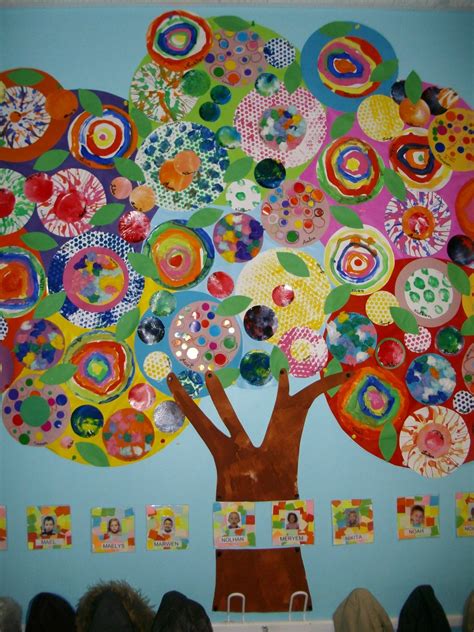 Expo N°3 Le Rond La Maternelle De Gonfaron Art For Kids Kids Art