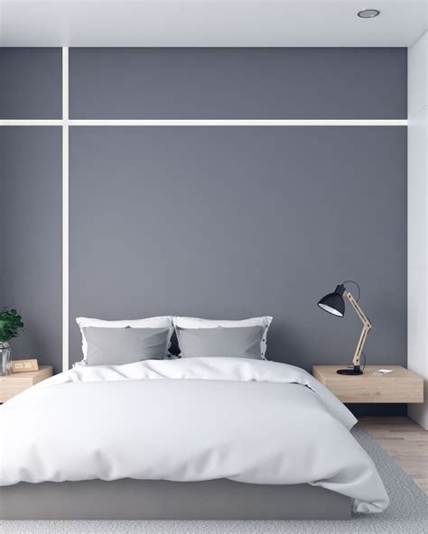 10 Elegant Dark Gray Accent Wall Ideas For Bedroom And Living Room