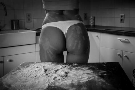 Riona Neve Messing With Flour Porn Pic Eporner