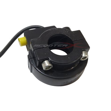 throttle housing and kill switch for gas scooters and mini choppers