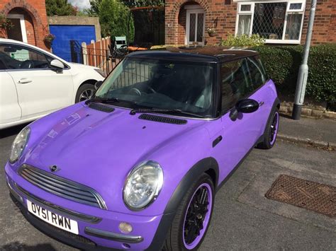 Mini Cooper 16 In Purple Rare Colour In Blythe Bridge Staffordshire