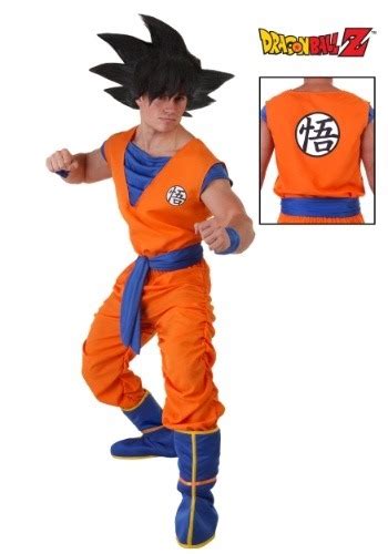 Disfraz Goku Halloween Traje Adulto Hombre 184900 En Mercado Libre