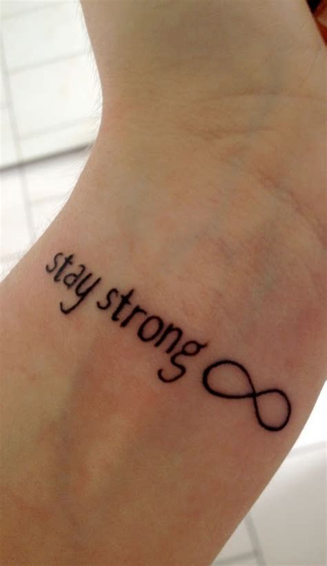 If anyone you spend time with regularly makes you feel bad about yourself, i would really question the relationship or tell them how. MiTattoo - Fotos de Tatuajes: Stay Strong tattoo