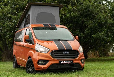 Wellhouse leisure's latest campervan is the misano super sport based on the latest generation ford transit custom. The Custom Ford Transit Campervan Built For Weekend Warriors