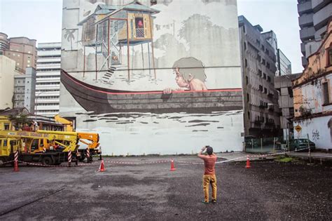 This mural is one you should take some time to study and really digest bangsar street art, kuala lumpur, malaysia. Ernest Zacharevic New Mural - Kuala Lumpur, Malaysia ...