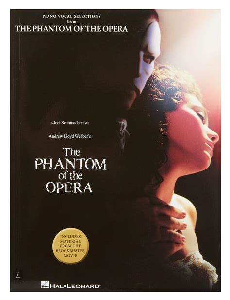 Ms The Phantom Of The Opera Film Soundtrack Vocal Selections