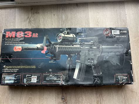 M83 Electric Airsoft Rifle Full Semi Auto Aeg Gun M83a2 Full Accessories Ebay
