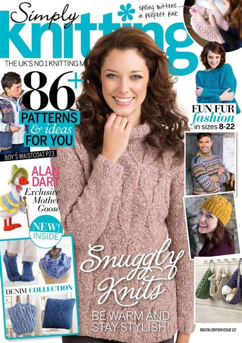 Simply Knitting Back Issue March 2014 Digital In 2021 Simply