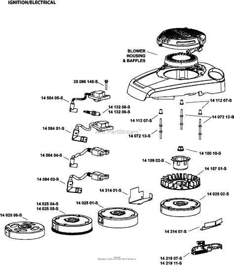 Recalling saved and current peak rpm's while in running mode (tacho working with normal engine operation). Kohler XT149-3311 HUSQVARNA Parts Diagram for Ignition ...