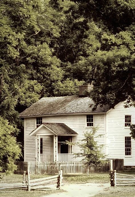 The Historic Farmhouse At The Duke Homestead North Carolina Photograph
