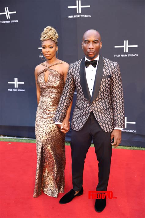 Charlamagne Tha God Stunts With His Wife Jessica Gadsden At The Tyler