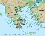 Mapa geográfico de grecia y turquía Mythology Books, Wikimedia Commons ...