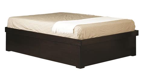 Amish Aragon Platform Lift Storage Bed With No Headboard From