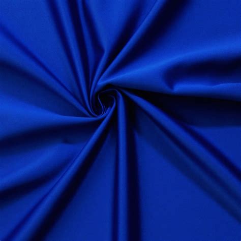 Wholesale Luxe Stretch Matte Satin Fabric Royal 25 Yard Bolt