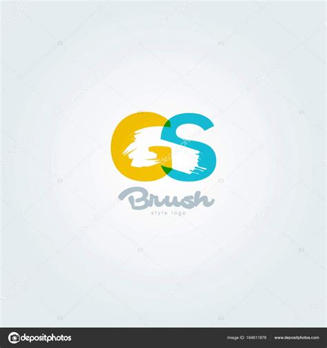 Letras Conjuntas Logo Gs Stock Vector By ©brainbistro 164611876