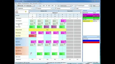 Gestione Del Tempo En PlanningPME Italiano YouTube
