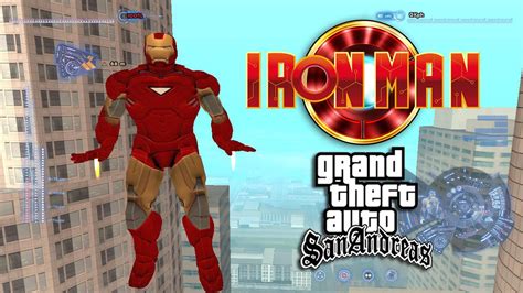 Gta San Andreas Descargar E Instalar Mod Iron Man Loquendo Youtube