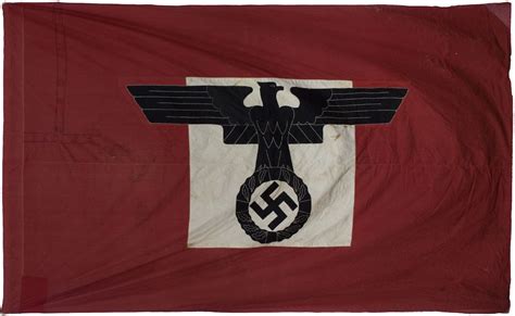 Sturmabteilung (sa or storm troops). OVERSIZED STURMABTEILUNG (S.A.) HEADQUARTERS FLAG