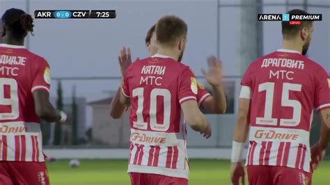 PRVI GOL CRVENE ZVEZDE NA PRIPREMAMA Katai Pogodio Iz Penala 17 01