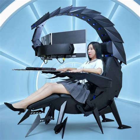 Scorpion Chair Futuristic Zero Gravity Reclining Workstation Gaming