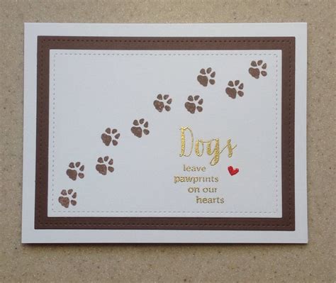 Pet Sympathy Card Pet Loss Card Dog Sympathy Card Handmade Etsy