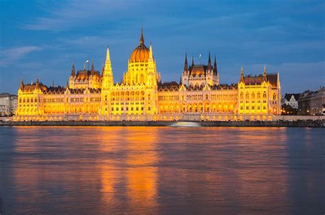 The Hungarian Parliament Building In Budapest Stock Photo Image Of