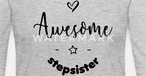 Awesome Stepsister Womens Premium Longsleeve Shirt Spreadshirt