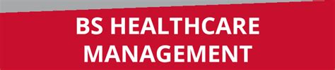 Healthcare Management Winston Salem State University