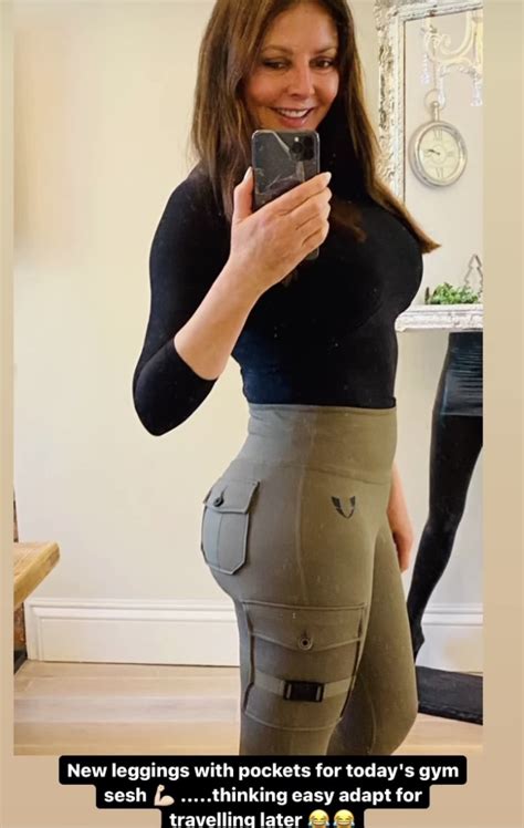 Carol Vorderman Wows Instagram Fans As She Shows Off Curves In Leggings