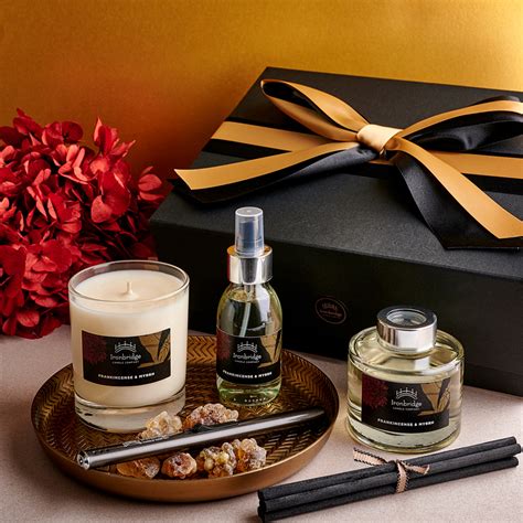 Frankincense Myrrh Luxury Gift Set Ironbridge Candle Company