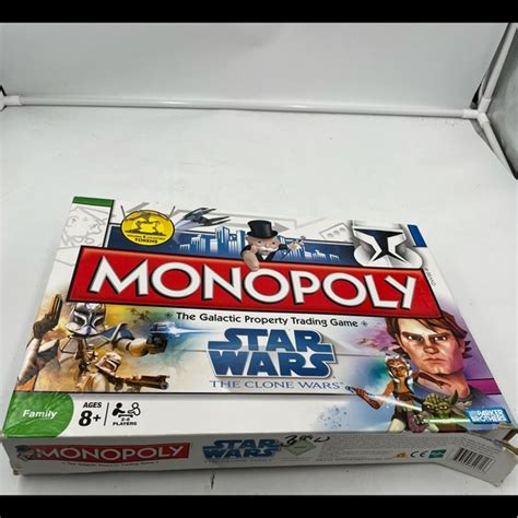 Toys Star Wars The Clone Wars Monopoly Board Game 208 Poshmark