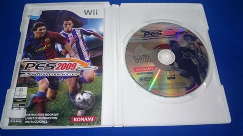 Pes 2009 Pro Evolution Soccer 09 Nintendo Wii Original Ntsc Mercado Livre