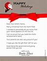 FREE Personalized Printable Letter from Santa to Your Child