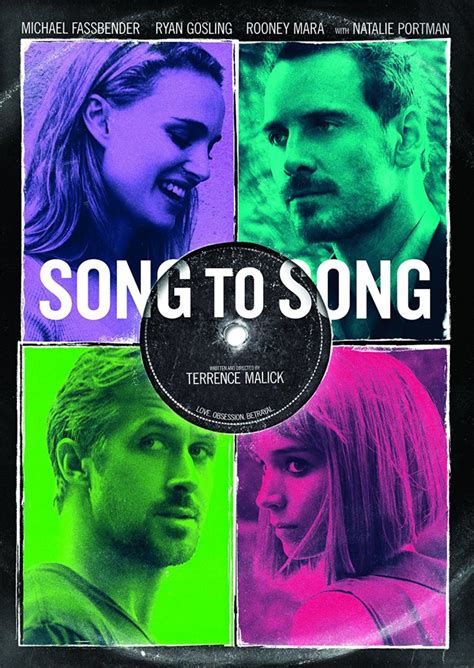 Obsession and betrayal set against the music scene in austin, texas. Song to song (2017 Terrence Malick)