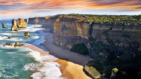 The Twelve Apostles Nature View In Victoria Australia