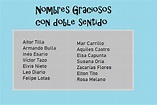 Rosa Melano Nombres Graciosos