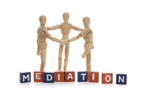 What does family mediation involve?