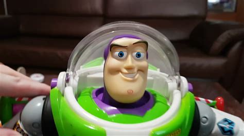 Buzz Lightyear Replica Figure Doll From Toy Story Youtube