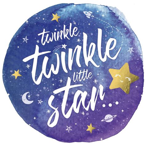 Personalised Twinkle Little Star Children's Art Print By Susie Cutie ...