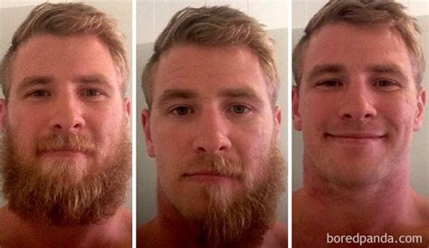 50 Men Before And After Shaving That You Wont Believe Are The Same Person Beard Images Beard