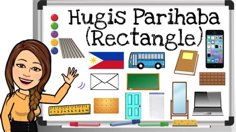 Hugis Parihaba Rectangle Mga Bagay Na Hugis Parihaba Tagalog